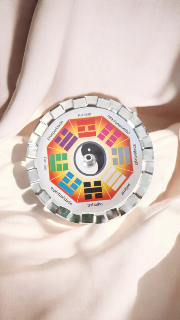Incensário metal Bagua do Feng Shui – Harmonia e Equilíbrio Energético ✨