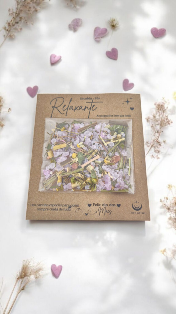 Escalda-Pés Relaxante – Edição Especial Dia das Mães- Terapêutico