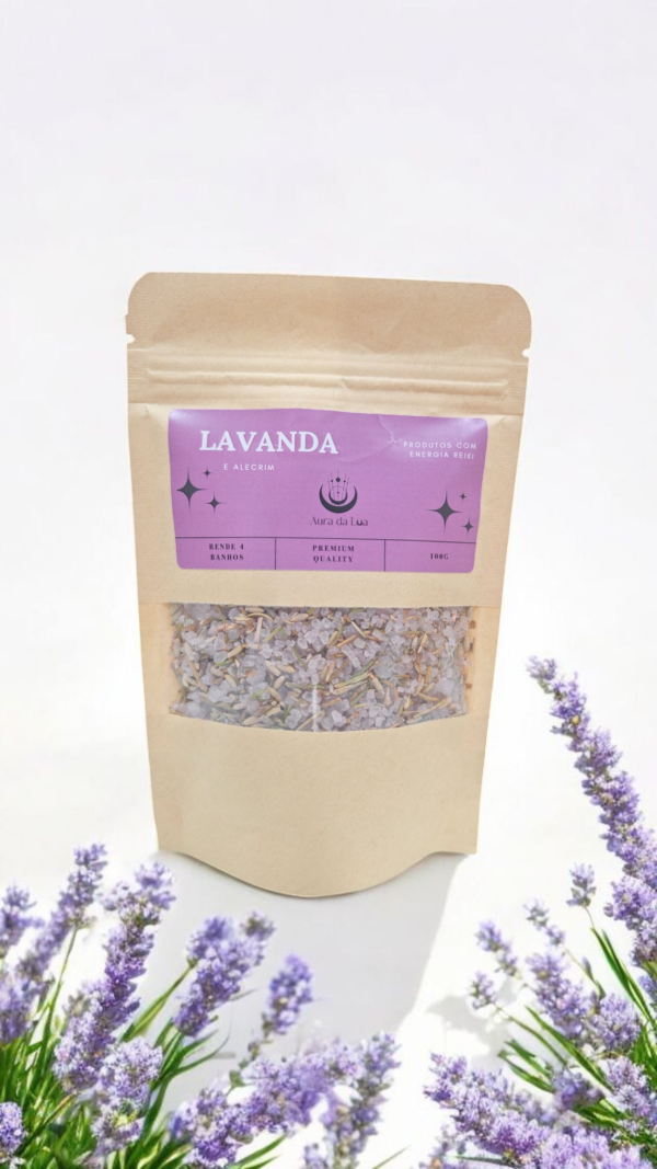 Banho Lavanda & Alecrim- Com Reiki