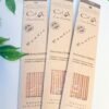 Incenso 100% Natural de Bamboo e Floral de Bach Clematis Vegano – Fortalece o foco
