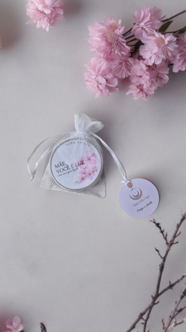 🌸✨ Vela Coleção Dia das Mães – Edição Limitada ✨🌸 – "Mãe, você é Luz" ✨💖(Cereja e Avelã)