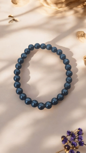 Pulseira de Obsidiana Natural 4mm — Proteção, Concentração e Autodescoberta