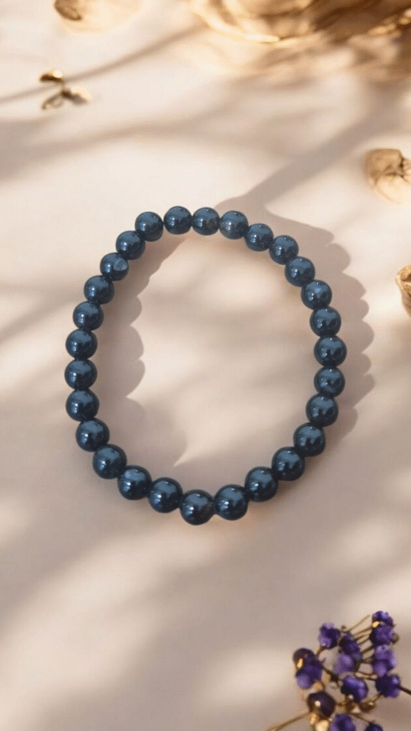 Pulseira de Obsidiana Natural 4mm — Proteção, Concentração e Autodescoberta