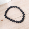 Pulseira de Obsidiana Natural 4mm — Proteção, Concentração e Autodescoberta