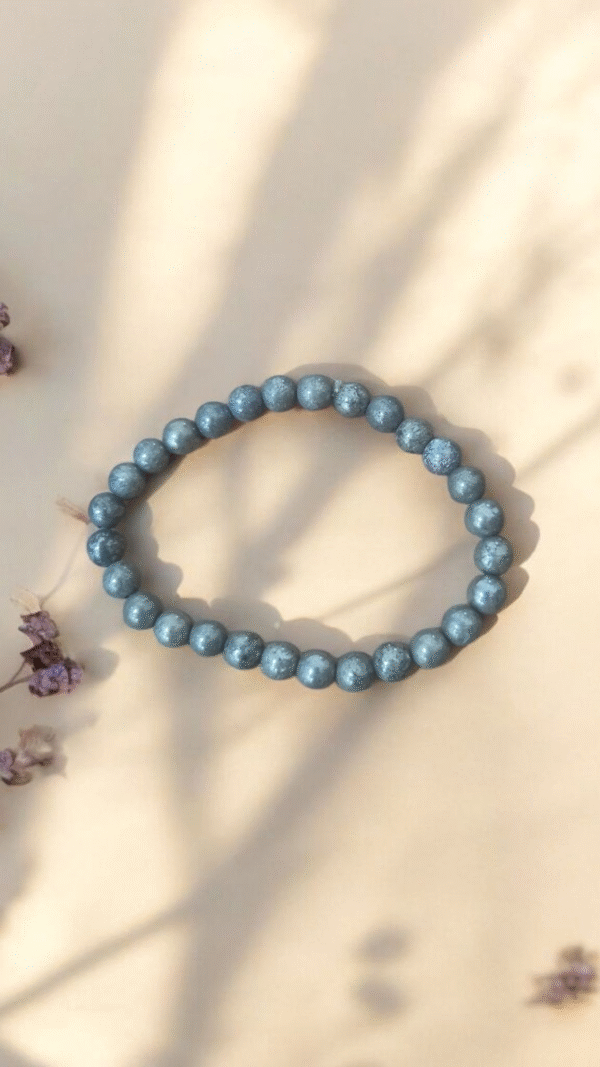 Pulseira de Pirita Natural — Prosperidade, Abundância e Proteção