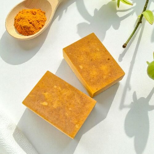 2025/05/1000272162.jpg (Lançamento)SABONETE AÇAFRÃO E DOLOMITA- Depila e Clareia 120g