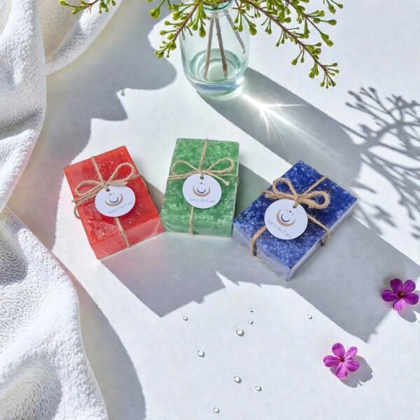 (Promoção Exclusiva) KIT 3 SABONETES– LIMPEZA, PROTEÇÃO E EQUILÍBRIO