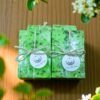 (Lançamento)SABONETE FLOR DE MELISSA E HORTELÃ (Respire fundo. Purifique corpo, mente e emoções.)