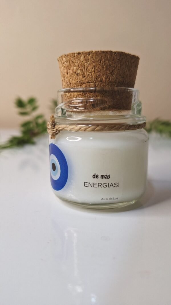 Vela Olho Grego: Proteção e Renovação Energética (escolha o aroma)