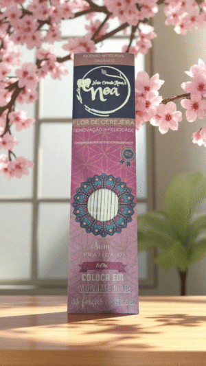 Incenso Flor de Cerejeira (Abundância  e Cura) Terapêutico
