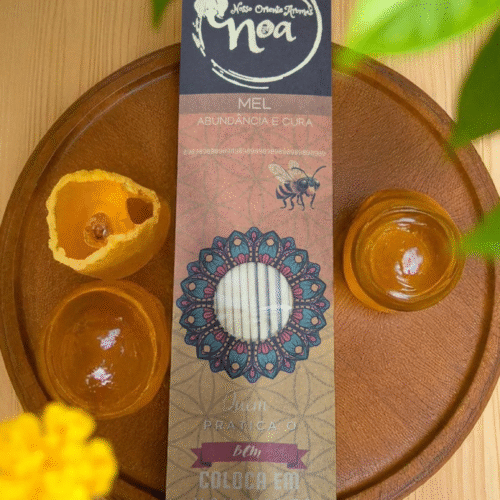 Incenso Mel (Abundância  e Cura) Terapêutico