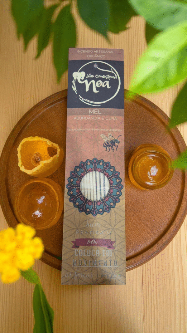 Incenso Mel (Abundância  e Cura) Terapêutico