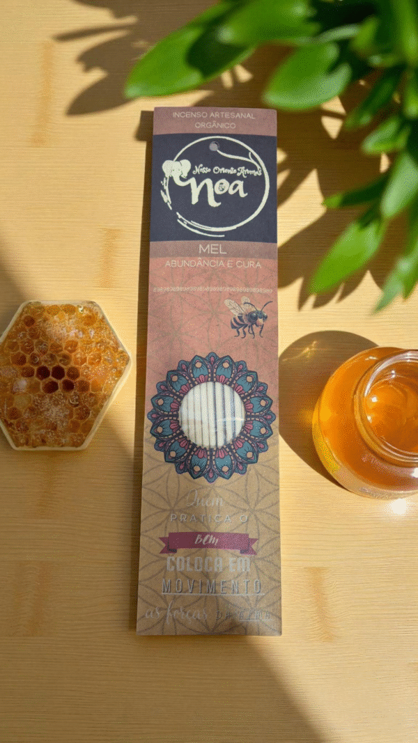 Incenso Mel (Abundância  e Cura) Terapêutico