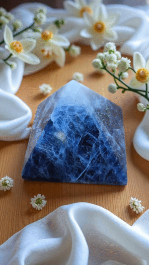 Pirâmide de Sodalita– 40g a 60g