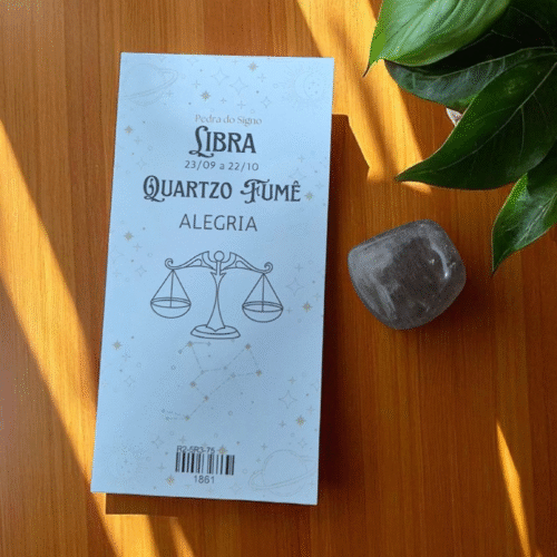 Pedra do Signo de Libra – Quartzo Fumê (Alegria)