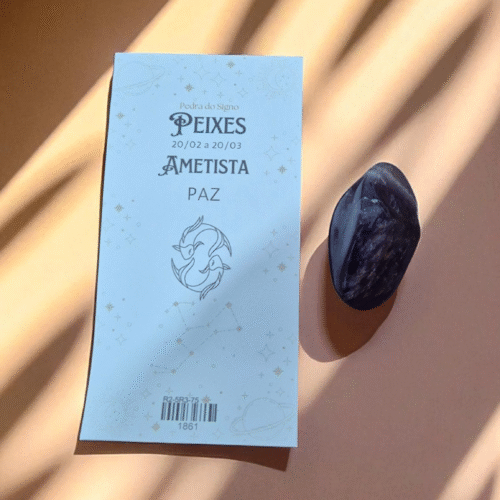Pedra do Signo de Peixes – Ametista Paz Interior, Intuição e Proteção Energética