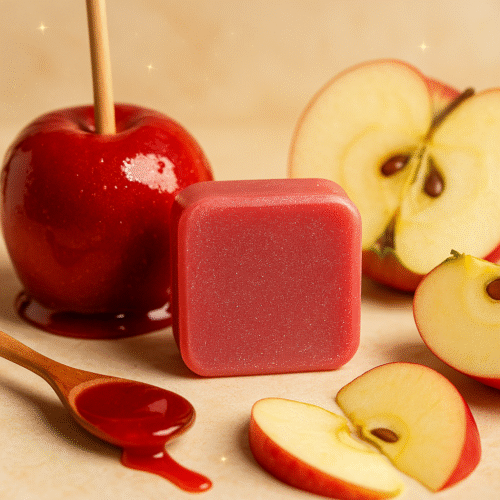 Sabonete Energético – Maçã Caramelada  (Um banho doce, nutritivo e cheio de energia positiva)