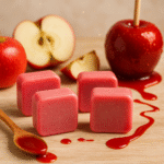 KIT 4 Sabonetes Energéticos – Maçã Caramelada  (Um banho doce, nutritivo e cheio de energia positiva)