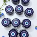 KIT COM 10 SABONETES OLHO GREGO COM ANIL – (Proteção, Limpeza Espiritual e Harmonia) (COM ENERGIA REIKI)