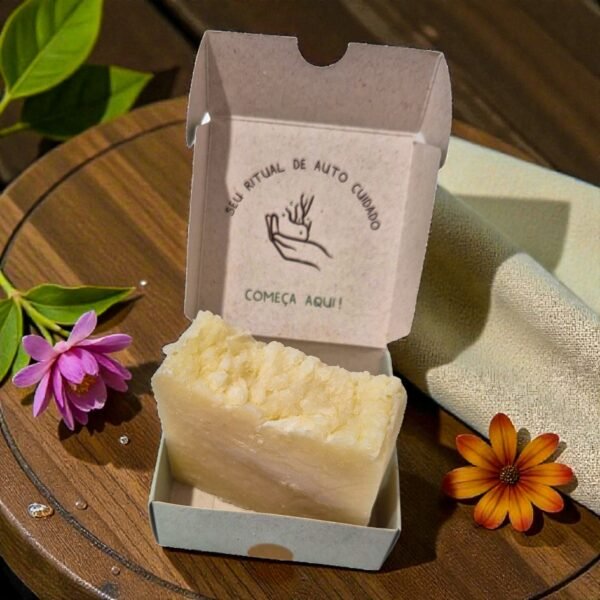 Sabão Natural de Coco com Óleo Essencial de Eucalipto
Uso em  Geral