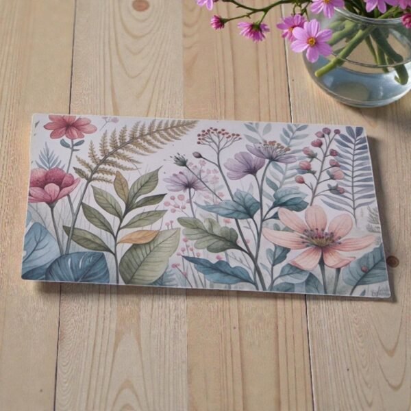 Cartão para Presente Floral – 5 x 9 cm