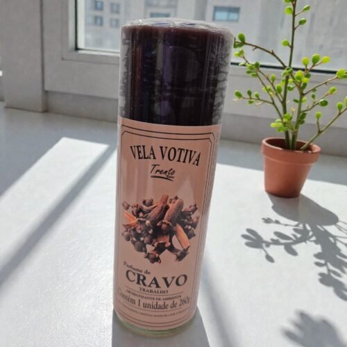 2026/02/1000317845.jpg Vela Perfumada 7 Dias 265g – Cravo | Trabalho, Foco e Abertura de Caminhos