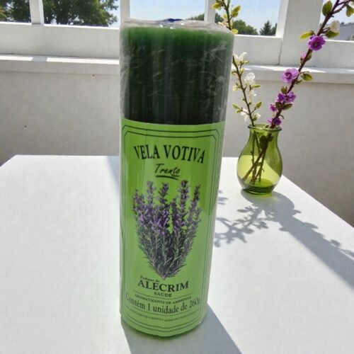 2026/02/1000317847.jpg Vela Perfumada 7 Dias 265g – Alecrim | Saúde, Vitalidade e Renovação