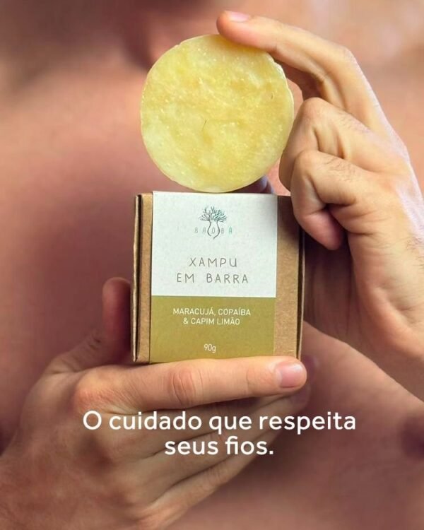Xampu em Barra Maracujá – Cabelos Normais| Equilíbrio, leveza e frescor para seus fios