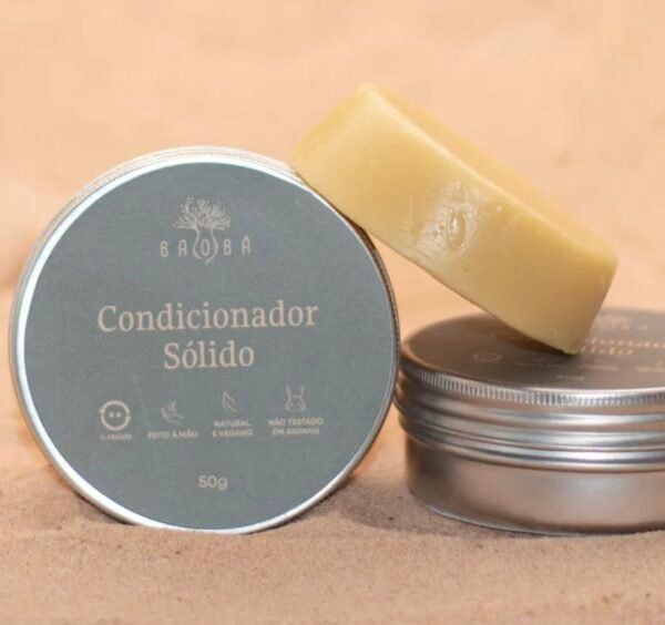 Condicionador Sólido – Hidratação e Brilho Natural| Maciez, brilho e nutrição em formato sólido