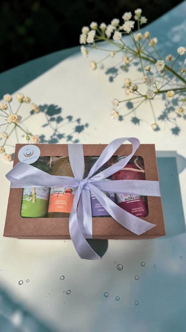 Kit Spa Presente 4 Geleias com Energia Reiki
