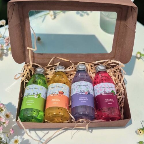 Kit Spa Presente 4 Geleias com Energia Reiki