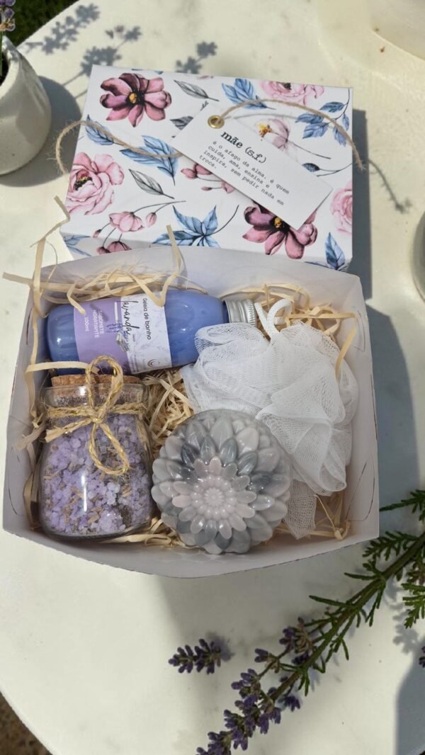 Kit Especial Dia das Mães Spa Lavanda com Energia Reiki
