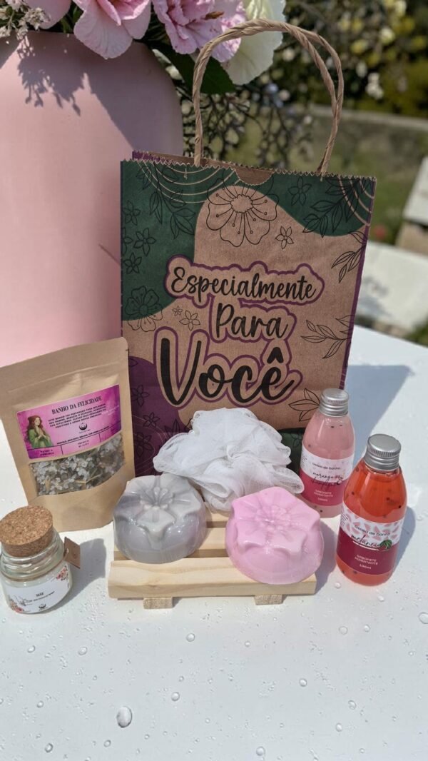 Kit Spa Completo Felicidade com Energia Reiki