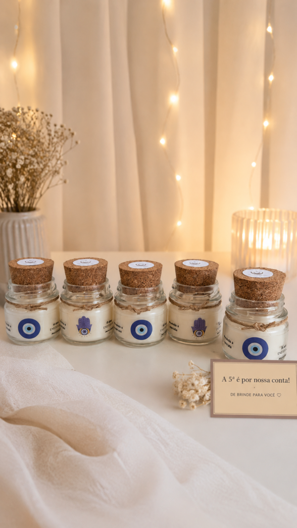 Compre 4 Velas e Ganhe a 5ª de Brinde