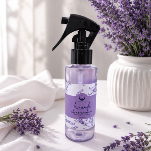 Água Perfumada para Lençóis e Tecidos - Lavanda 100ml