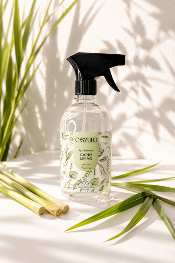 Água Perfumada Capim-Limão | 500ml