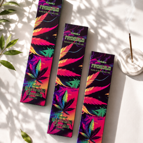 Incenso Goloka Psychedelic cannabis| Massala Indiano
