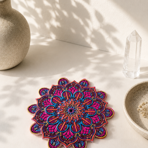 Incensário  Porcelana Mandala