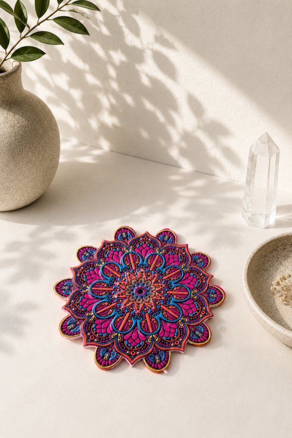 Incensário  Porcelana Mandala
