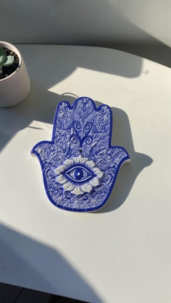Incensário Porcelana Mão de Fátima