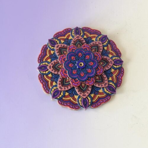 Incensário  Porcelana Mandala