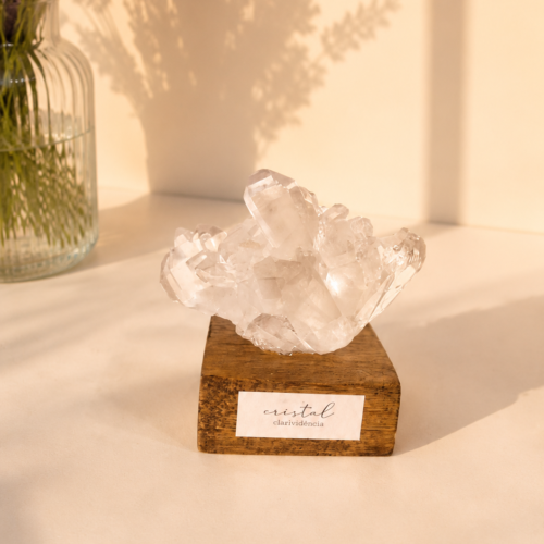 Drusa de Cristal – Clarividência, Luz e Energia