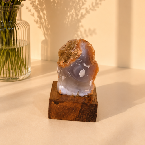 Geodo de Ágata – Proteção, Equilíbrio e Harmonia