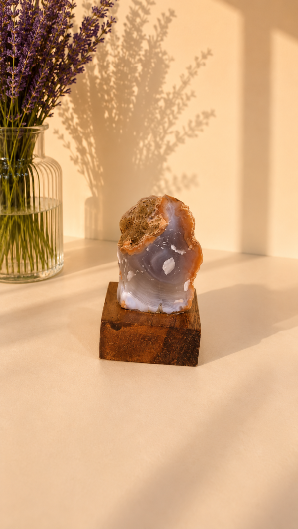 Geodo de Ágata – Proteção, Equilíbrio e Harmonia