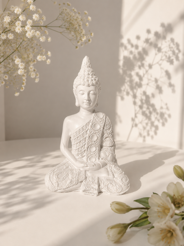 2026/07/1000445248-1.png Buda Tibetano em Gesso 15,5 cm – Estátua Decorativa Artesanal 300 g