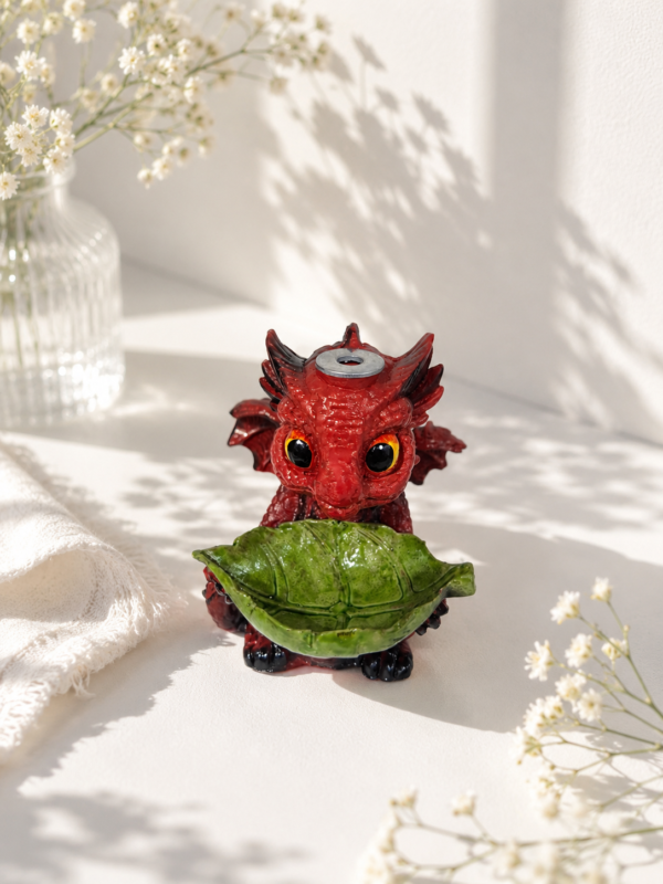 Incensário Cascata Dragão – Vermelho