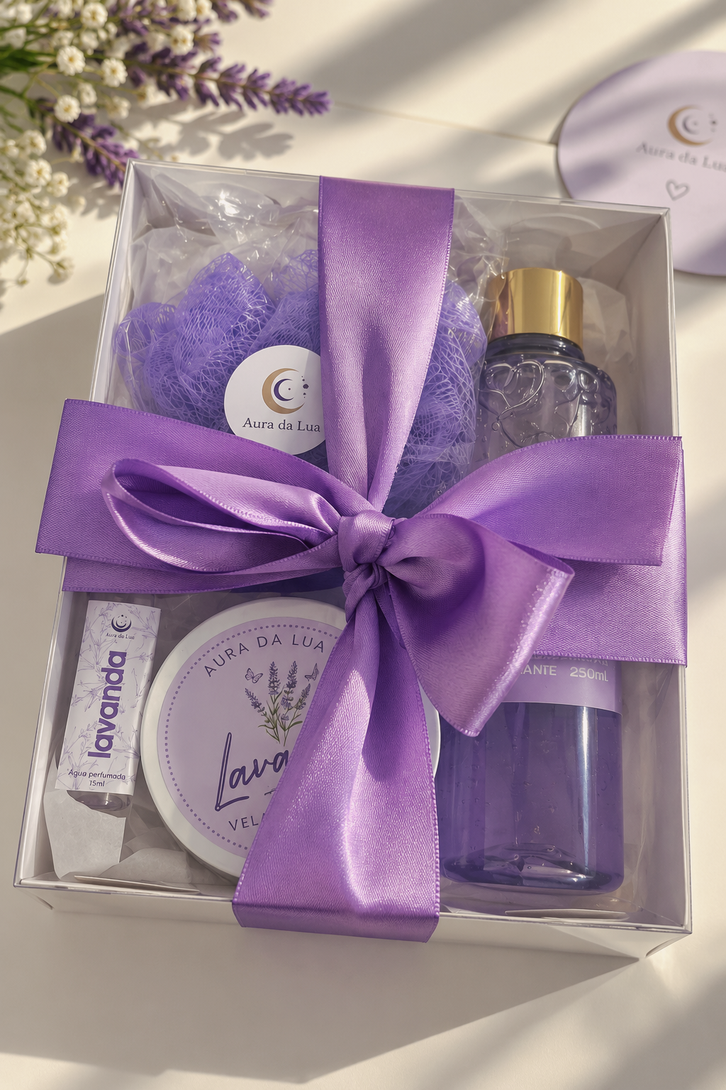 Ritual Relaxante de Lavanda 4 itens| acompanha caixa